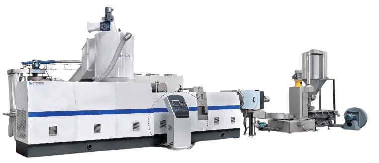 This is an extruder machine